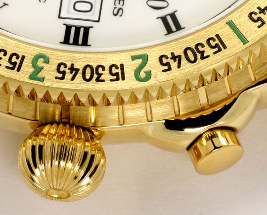 Foto 4 - Longines Lindbergh Hour Angle Uhr Chronograph, Gold 18K, U2286